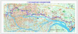 廣州捷運5號線線路圖