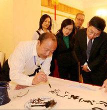 油畫家王宏劍工作影像