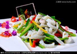 青椒墨魚絲 青椒墨魚絲