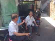 王維昌主任與義公後裔親切交談