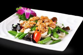 蜜豆百合蟹肉 蜜豆百合蟹肉