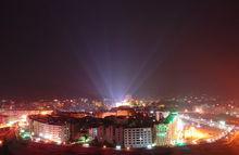 雄江鎮梅城夜景