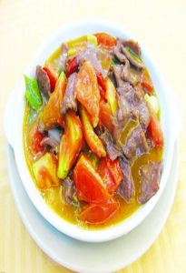 番茄炒牛肉 番茄炒牛肉