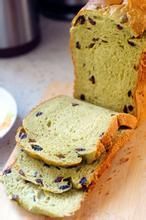 抹茶葡萄乾土司 抹茶葡萄乾土司