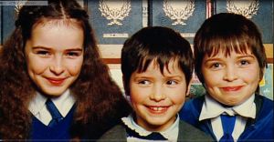 由左至右：Sharon,Andrea和Caroline