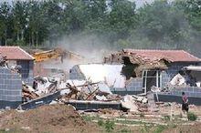 農業生態別墅被拆除