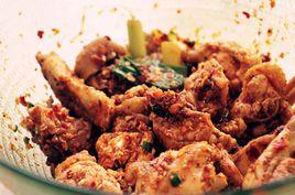 涼拌麻辣雞塊 涼拌麻辣雞塊