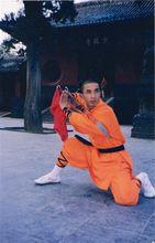 釋延皎少年習武照