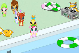 小動物的泳池派對 小動物的泳池派對