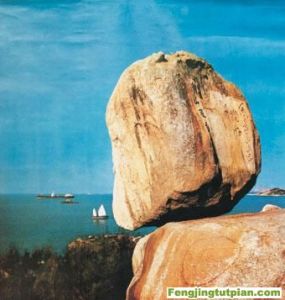 銅山風動石 銅山風動石