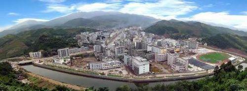 昭化區元壩城區全景