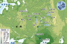 伏爾加河的流域圖