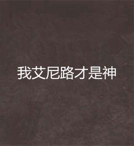 我艾尼路才是神 我艾尼路才是神