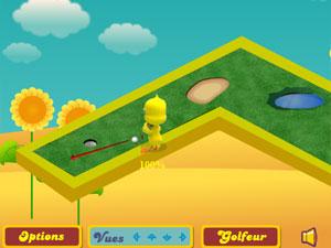 打高爾夫的小鴨 打高爾夫的小鴨