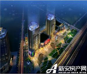 華爾街國際生活廣場鳥瞰圖