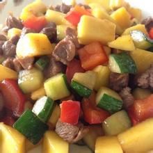 美食三色雞丁 美食三色雞丁