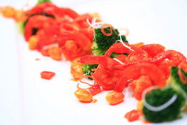 酸辣銀杏鳳尾蝦 酸辣銀杏鳳尾蝦