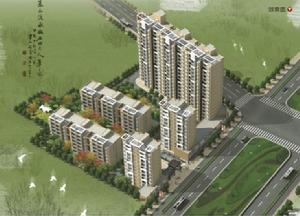 鳥瞰圖區點陣圖