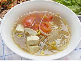西紅柿豆芽湯 西紅柿豆芽湯