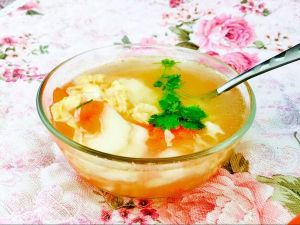 番茄雞蛋湯 番茄雞蛋湯