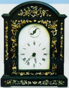 紅木嵌螺鈿座鐘 紅木嵌螺鈿座鐘