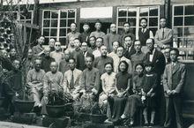 君翁在大陸與友人雅聚