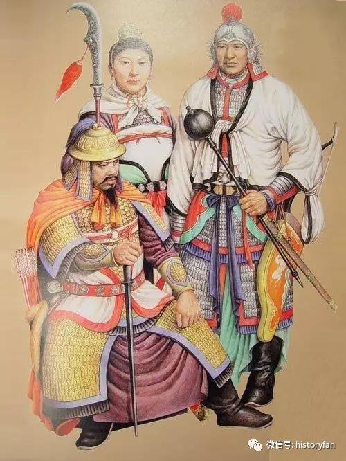 宋代武士服飾圖