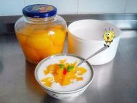 優酪乳黃桃果粒