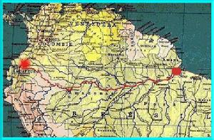 弗朗西斯科·德奧雷利亞的漂流全程