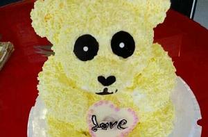 小熊蛋糕 小熊蛋糕