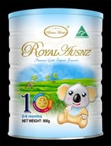 澳大利亞原裝進口皇家澳紐嬰兒奶粉1段
