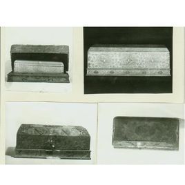 北宋檀木堆漆描金經函