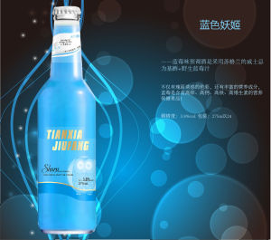 藍莓搭上威士忌沒有事情不給力！藍色妖姬——藍莓味預調酒 採用蘇格蘭的威士忌為基酒加野生藍莓汁，調配而成它不僅有瑰麗誘惑的色彩，還有豐富的營養成分，藍莓是含有高鋅、高鈣、高鐵、高維生素的營養保健果品！