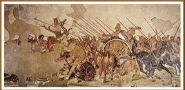 伊蘇之戰鑲嵌壁畫 伊蘇之戰鑲嵌壁畫