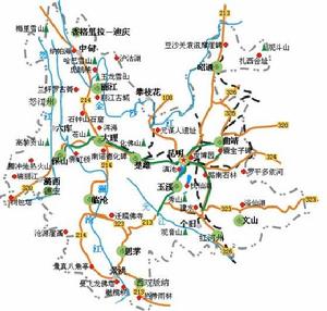 騰衝旅遊電子地圖 騰衝旅遊電子地圖