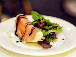 蜜瓜火腿卷 蜜瓜火腿卷