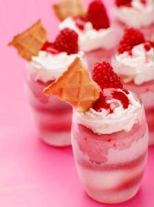 優酪乳冰淇淋(草莓口味)