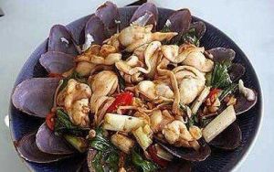 汆西施舌 汆西施舌