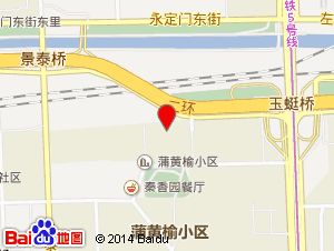 北京玉蜓橋賓館地圖