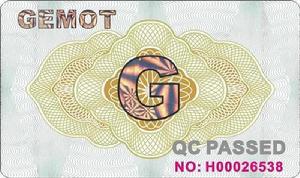 不乾膠防偽標籤樣圖