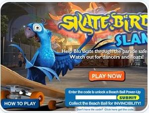 里約大冒險之超炫滑板