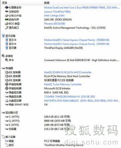 聯想ThinkPad T400s硬體配置信息