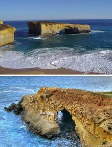 澳大利亞“倫敦橋”和美國拉荷亞