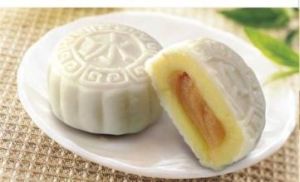 鹹蛋黃冰皮月餅