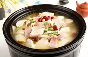 排骨海豆湯 排骨海豆湯