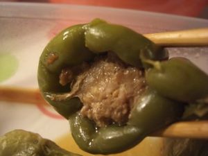 辣椒塞肉 辣椒塞肉