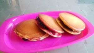 焦糖香蕉布丁銅鑼燒