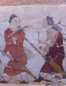 九原崗北朝墓葬壁畫