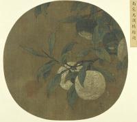 宋馬麟橘綠圖頁 宋馬麟橘綠圖頁