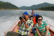 岩鎮青龍湖風光